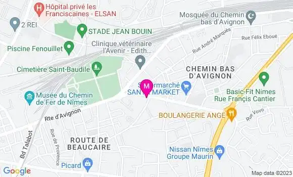 Localisation Restaurant  Pizza Guido