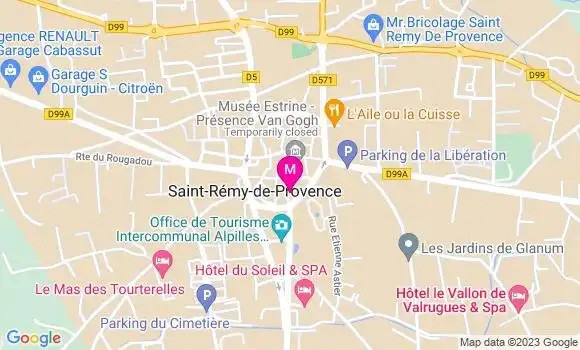 Localisation Restaurant  La Terrasse
