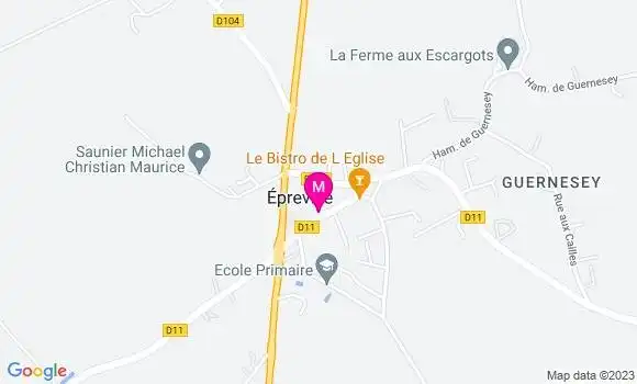Localisation Restaurant  La Toque d