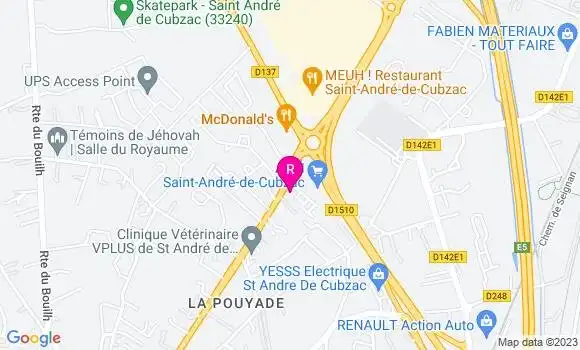 Localisation Bistrot Bistro Regent