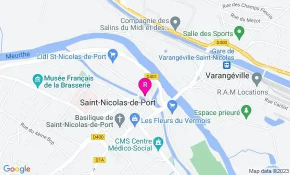 Localisation Restaurant  Au Bruit des Bouchons