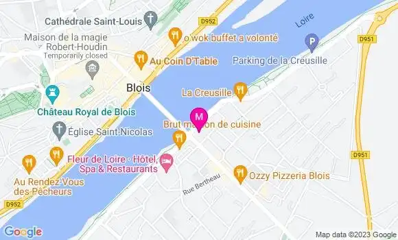 Localisation Restaurant  La Trouvaille