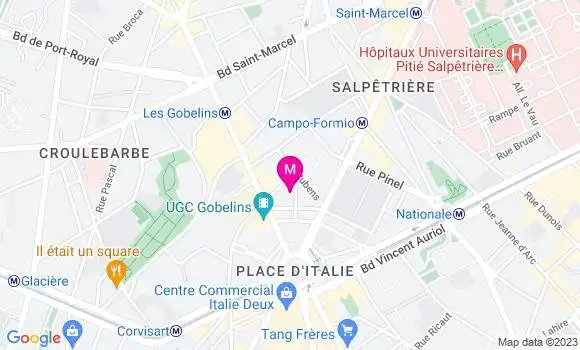 Localisation Restaurant  Le Break Café