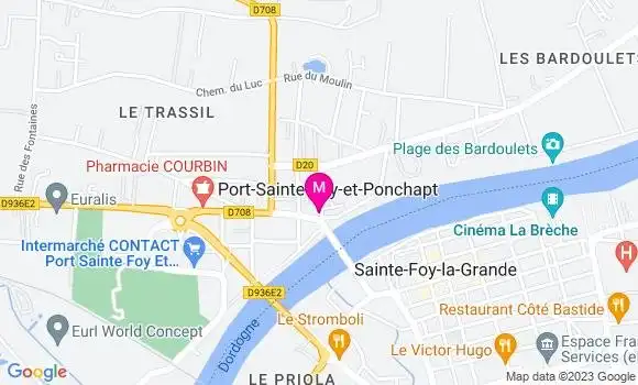Localisation Brasserie du Boucher