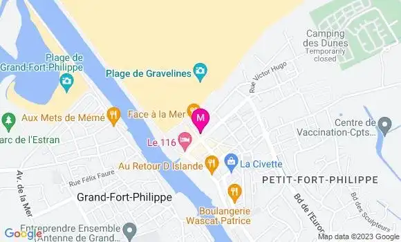 Localisation Restaurant  A l