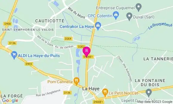 Localisation Le Restaurant du Château