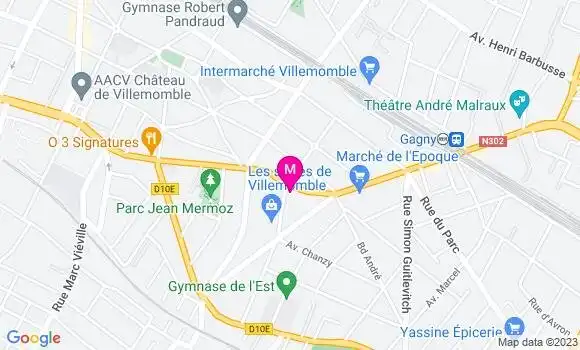 Localisation Pizzeria de l