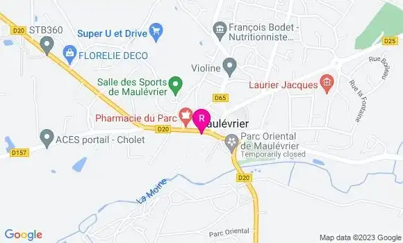 Localisation Pizzeria du Château