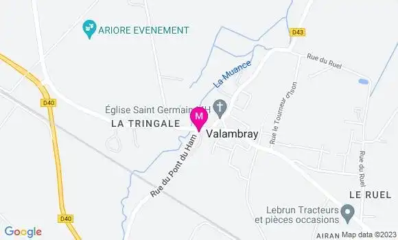 Localisation Restaurant  Le Leprechaun