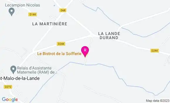 Localisation Le Bistrot de la Soifferie