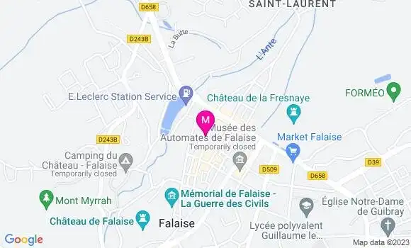 Localisation Restaurant Italien La Citadelle