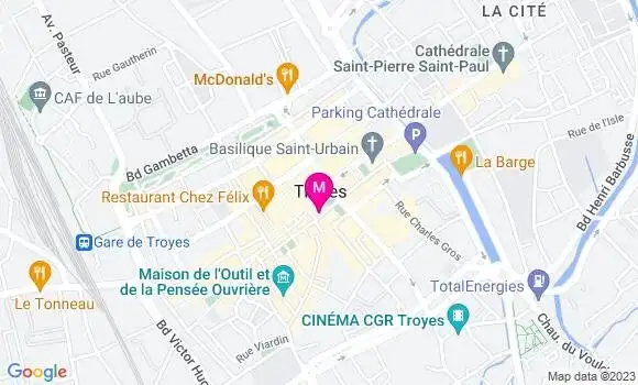 Localisation Restaurant Turc Lezzet