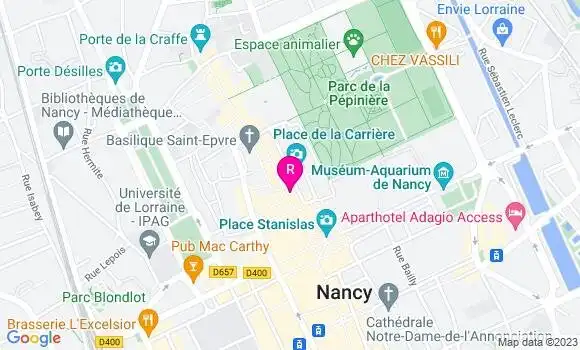 Localisation Restaurant  Carte Blanche
