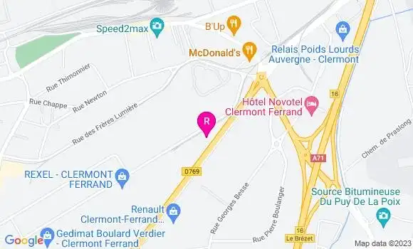 Localisation Restaurant  Le Jules Verne