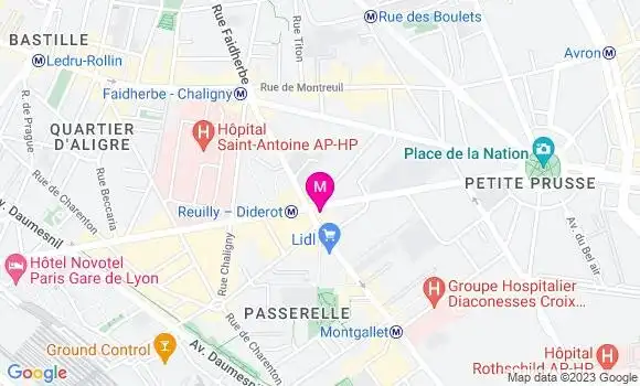 Localisation Restaurant  Le Globe