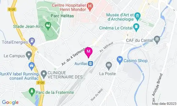 Localisation Restaurant  Les Ateliers