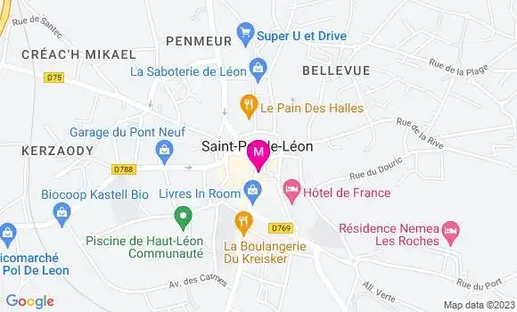Localisation Bistrot Le Bistro Saint Politain