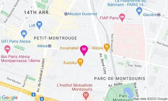 Localisation Pizzeria Berry