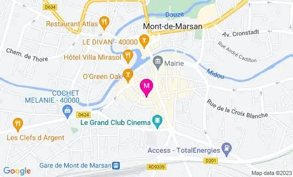 Localisation Restaurant Asiatique Baramey