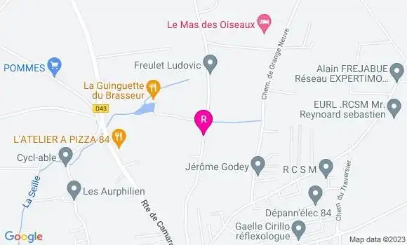 Localisation Restaurant  La Guinguette du Brasseur