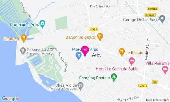 Localisation Restaurant  Au Petit Bonheur