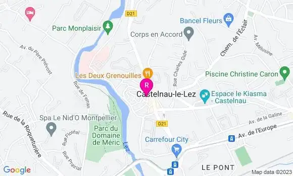 Localisation Restaurant Italien Meoli