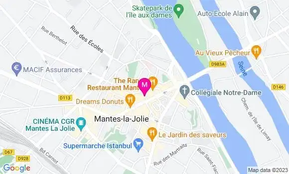 Localisation Café Les Salons de Valentina