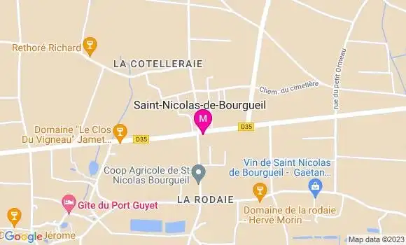 Localisation Restaurant  Le Saint Nicolas Gourmand