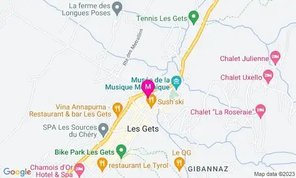 Localisation Restaurant  Au Malakoff