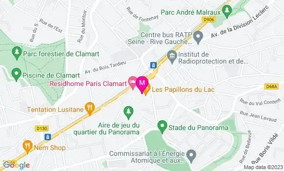 Localisation Restaurant  Les Papillons du Lac