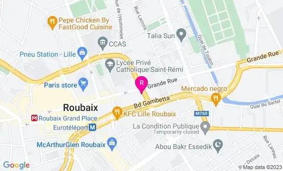 Localisation Restaurant Japonais Maki Wakil