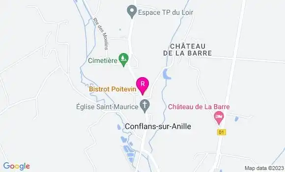 Localisation Bistrot Poitevin