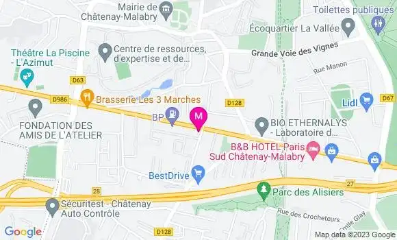 Localisation Restaurant  Les 2 Soeurs