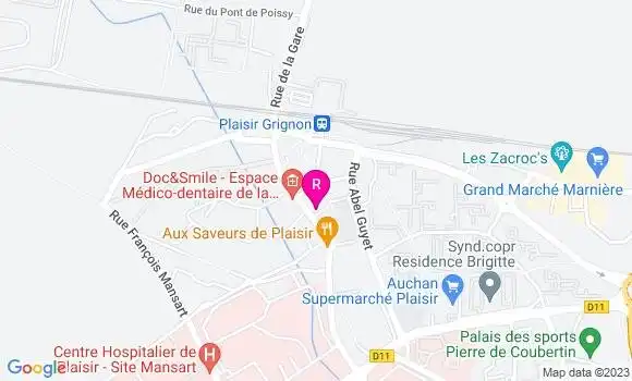 Localisation Pizzeria Allo Pizza Plus Plaisir