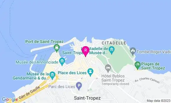 Localisation Restaurant  Chez Tonton