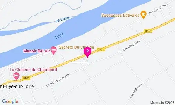 Localisation Restaurant  Secrets de Cuisine