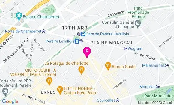 Localisation Restaurant Italien Bacino