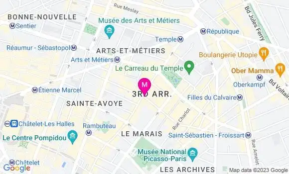 Localisation Restaurant Bar Le Roi de Pique