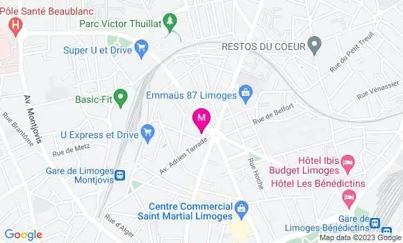 Localisation Restaurant  A l