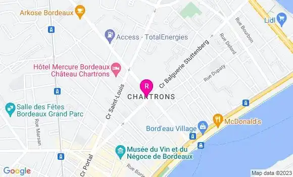 Localisation Restaurant  Délices de Damas