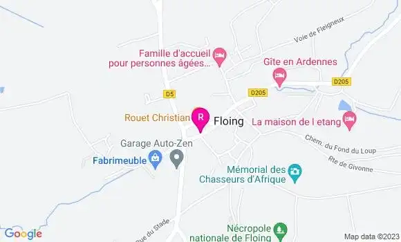 Localisation Restaurant  Le Tassigny