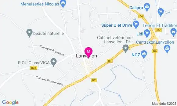 Localisation Restaurant  L