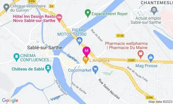 Localisation Bistrot Le Ludobistrophile