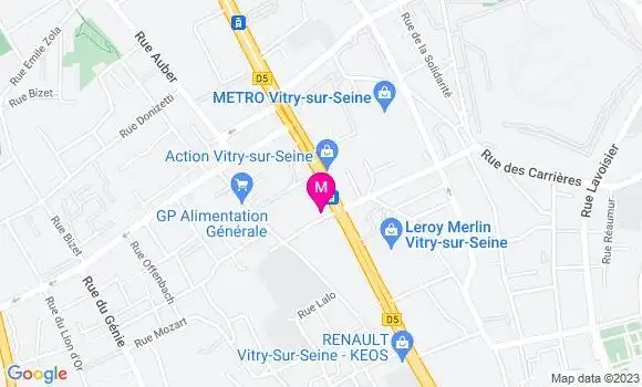 Localisation Restaurant  L