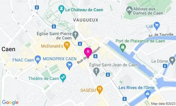 Localisation Restaurant  La Ficelle