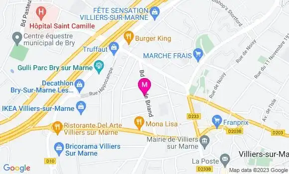 Localisation Restaurant Africain O