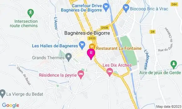 Localisation Restaurant  La Courte Echelle