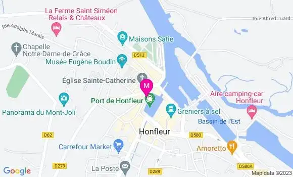 Localisation Le Bistrot de 2 Mains