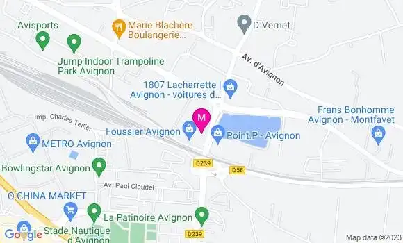 Localisation Restaurant  Le Hiatus