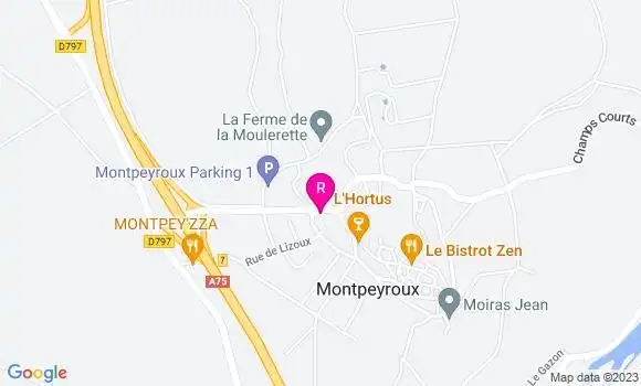 Localisation Restaurant  L